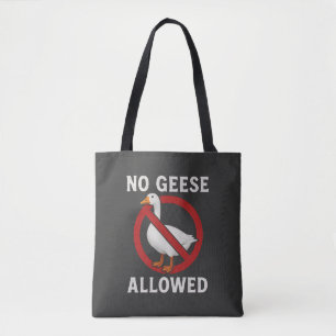 Bolso De Tela Taza de ganso divertido haciendo crimen - Gif de g