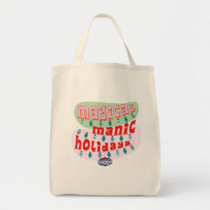 Bolso De Tela Taza divertida de regalo navideño del canal de pel