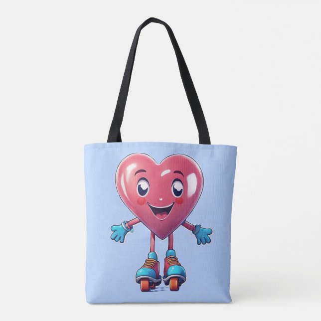Bolso De Tela taza feliz (Reverso)