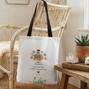 Bolso De Tela Taza personalizada de agradecimiento a los maestro