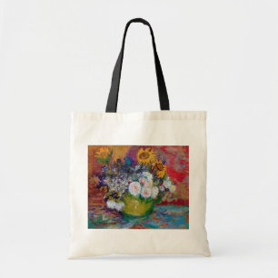 Bolso De Tela Tazón con flores, Van Gogh