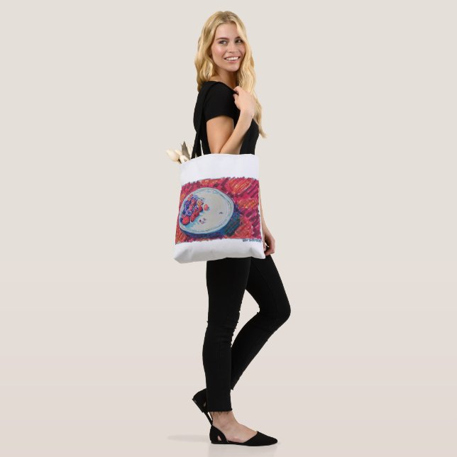 Bolso De Tela Tazón de Frutas Rojas (Puesto)