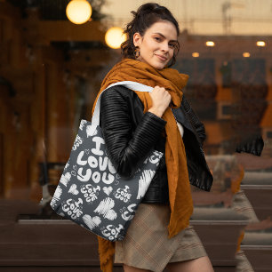 Bolso De Tela Te amo