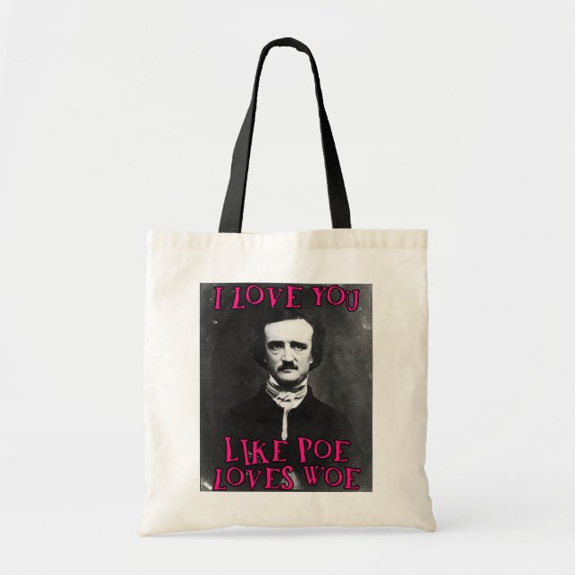 Bolso De Tela Te amo… (Frente)