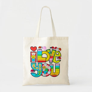 Bolso De Tela  Te amo