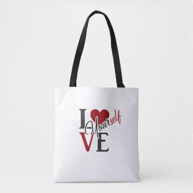 Bolso De Tela Te amo a ti mismo Tote Bag (Anverso)
