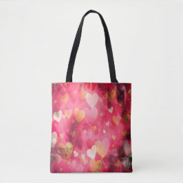 Bolso De Tela Te amo, Día de San Valentín.