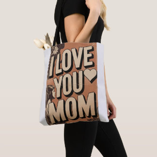 Bolso De Tela te amo mamá 