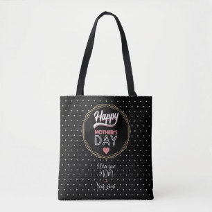 Bolso De Tela Te amo mamá