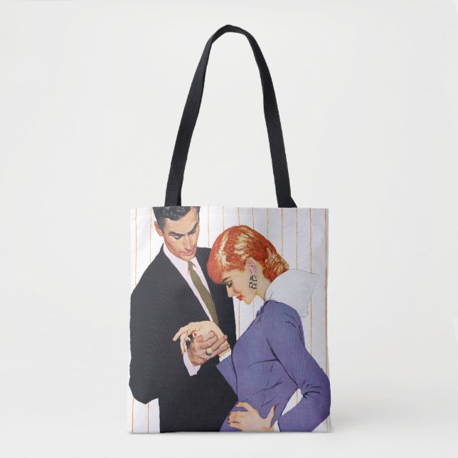 Bolso De Tela Te Amo, Mamá Chica (Anverso)