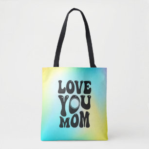 Bolso De Tela Te amo, mamá, diseño del Día de la Madre-51727