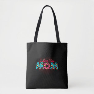 Bolso De Tela Te amo mamá Sublimación