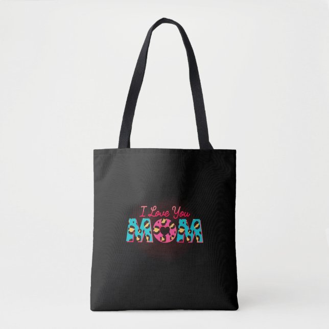Bolso De Tela Te amo mamá Sublimación (Anverso)