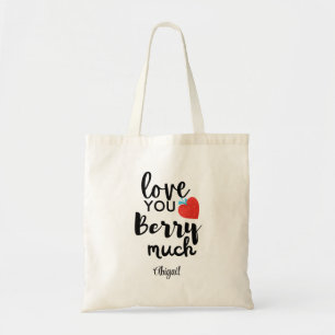 Bolso De Tela Te amo mucho, cariño, personalismo de San Valentín