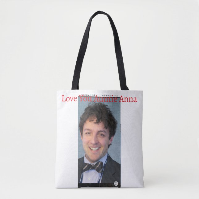 Bolso De Tela Te Amo Tía Anna (Anverso)