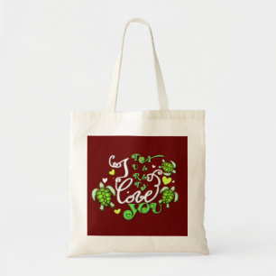 Bolso De Tela Te amo totalmente - Día de San Valentín