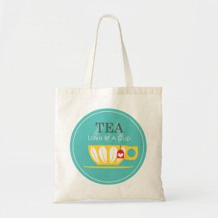 Bolso De Tela TÉ - Amor En Una Copa