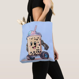 Bolso De Tela té boba