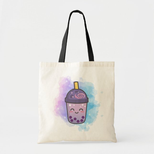 Bolso De Tela Té Boba de la galaxia mágica | Personalizado Tote  (Frente)