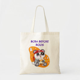 Bolso De Tela Té Burbuja Panda Kawaii Pirata Antes de Boos