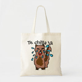 Bolso De Tela Te chilla la ardilla