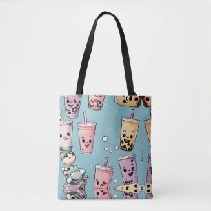 Bolso De Tela té de boba
