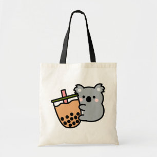 Bolso De Tela Té de burbujas y oso Koala