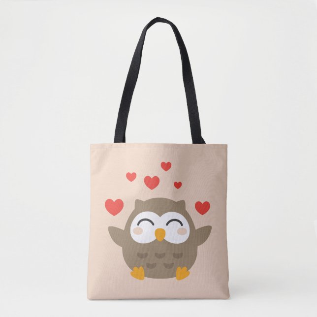 Bolso De Tela Te debo el Ilustracion (Anverso)