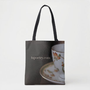 Bolso De Tela Té en el tote del chocolate - tspoetry.com