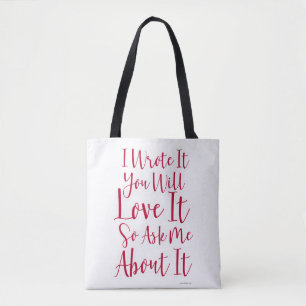 Bolso De Tela Te Encantará Este Lema Del Autor Del Libro