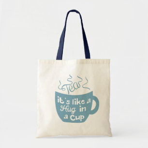 Bolso De Tela Té Es como un abrazo en una copa