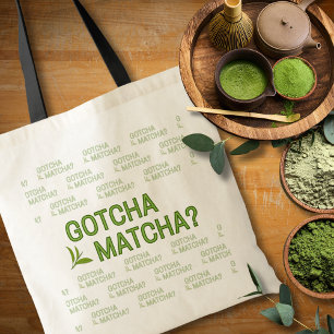 Bolso De Tela ¿Te pilló Matcha? 