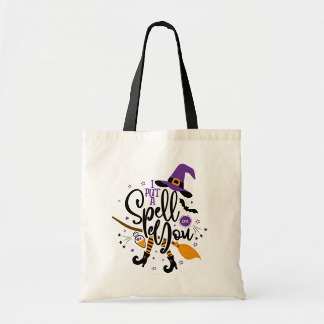 Bolso De Tela Te Puse Un Spell (Frente)