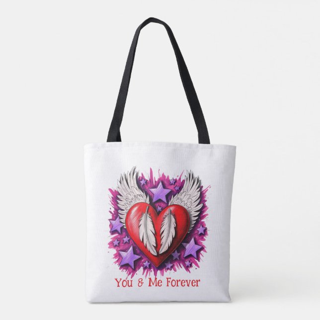 Bolso De Tela Te quiero personalizado (Reverso)