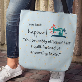 Bolso De Tela ¡Te ves más feliz! Costó un tejido