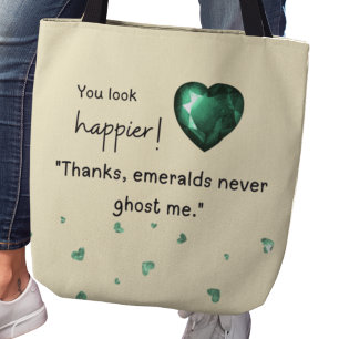 Bolso De Tela ¡Te ves más feliz! "Los altibajos nunca me fantase