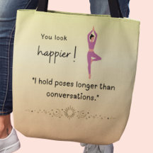 ¡Te ves más feliz! Yoga divertida