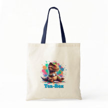 Tea‑Rex – Dinosaurio de dibujos animados con té
