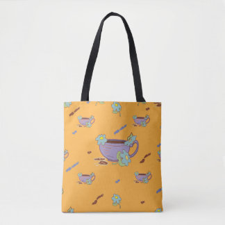 Bolso De Tela Tea Time Tea fiesta