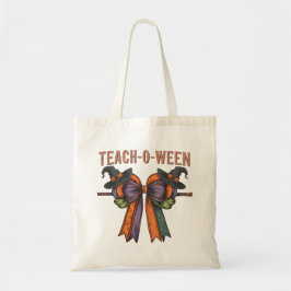 Bolso De Tela Teach-O-Ween