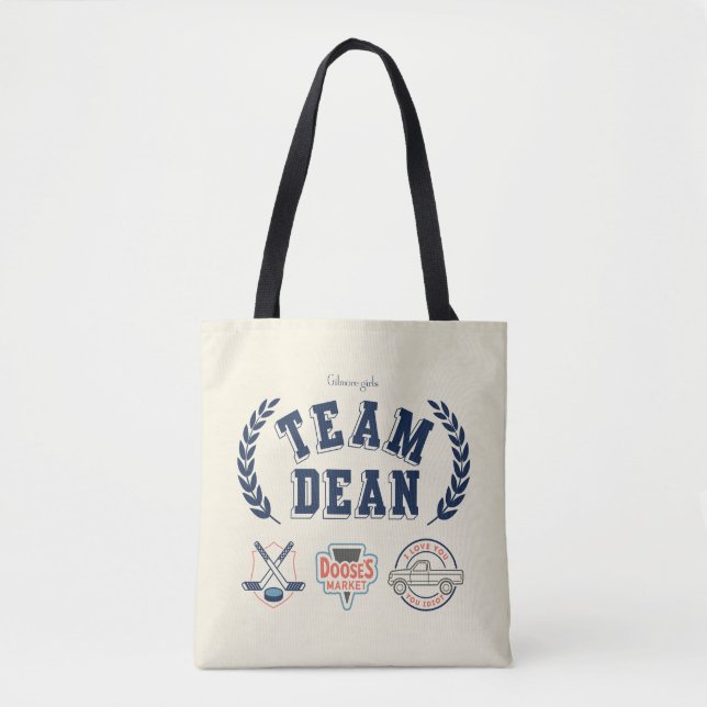 Bolso De Tela Team Dean Gilmore Girls Design (Anverso)