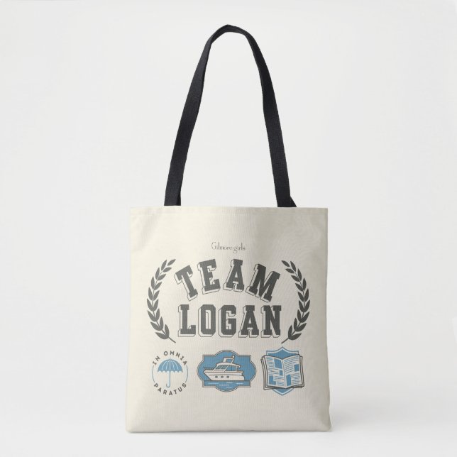 Bolso De Tela Team Logan Gilmore Girls Design (Anverso)