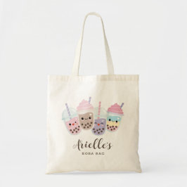 Bolso De Tela Teas de burbuja de Kawaii Boba