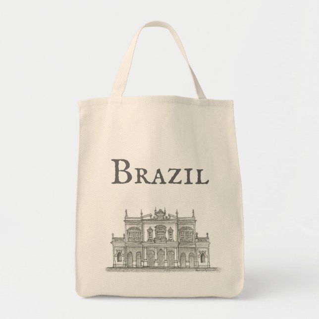 Bolso De Tela Teatro José de Alencar, Fortaleza, Brasil (Frente)