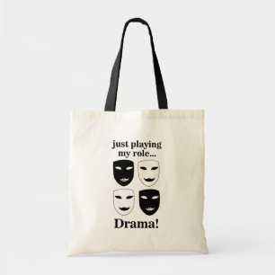 Bolso De Tela Teatro Mask Teatro Drama Actuando Graciosamente