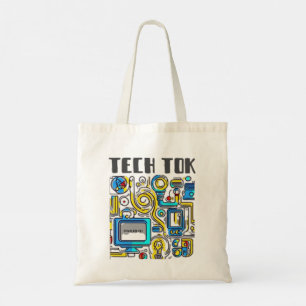 Bolso De Tela Tech Tok