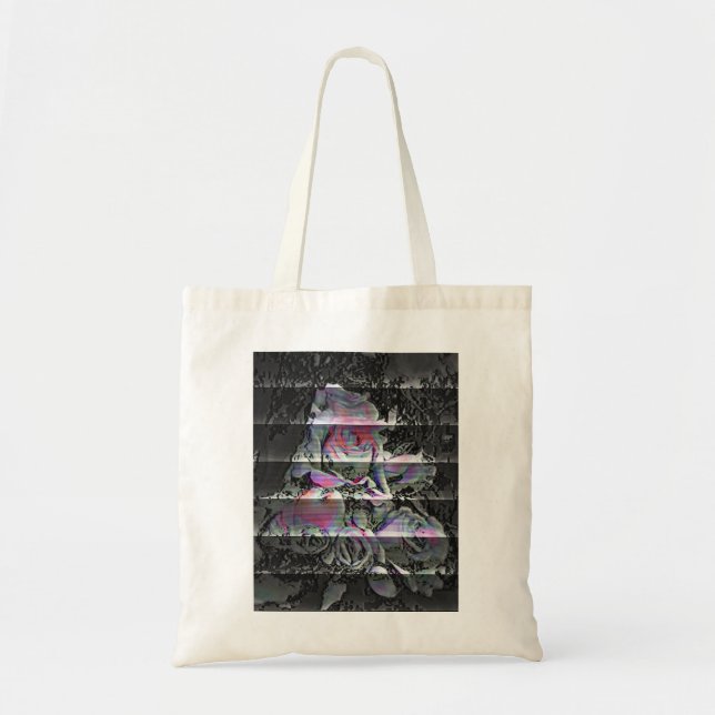 Bolso De Tela Techno Bouquet (Frente)