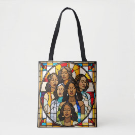 Bolso De Tela Techos destrozados y sueños de vidrio manchado