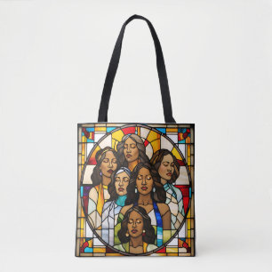 Bolso De Tela Techos destrozados y sueños de vidrio manchado