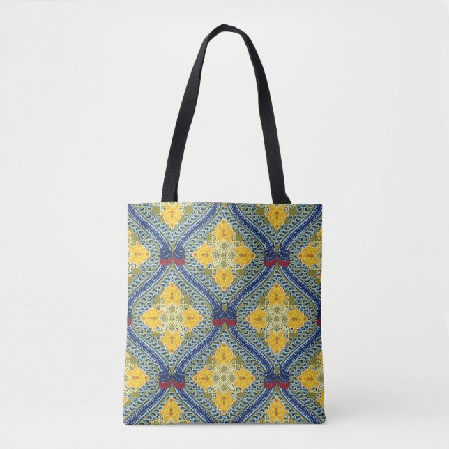 Bolso De Tela Técnica de tinte indonesio batik (Anverso)